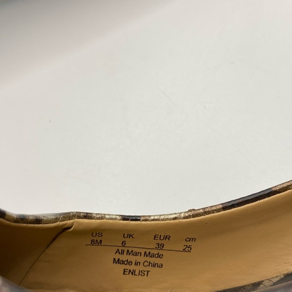 Naturalizer Ladies Animal Leopard Print Dress Shoes Heels Size 8 Black &… - Picture 10 of 14